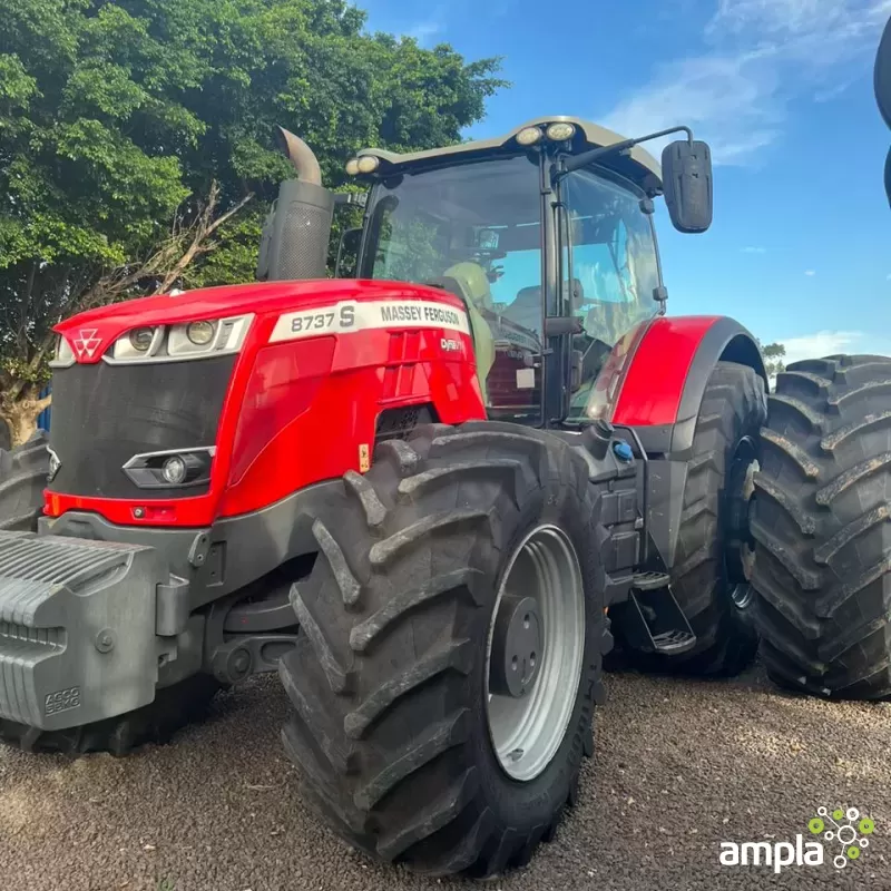 TRATOR MF 8737S ANO 2019